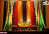 Wholesale Wedding Mehndi Stage Backdrop Curtains