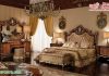 Antique Brownish Hand Carved Bedroom Furniture