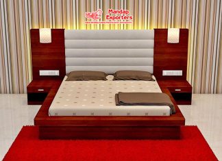 Best Quality Teak Wood Handmade Double Bed