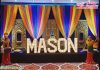 Colorful Wedding Mehndi Stage Setup With Statues Colorful Wedding Mehndi Stage Setup With Statues
