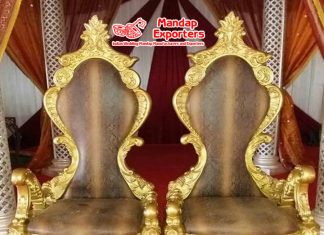 French Style Wedding Bride & Groom Chairs French Style Wedding Bride & Groom Chairs