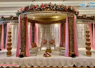 Heavenly Floral Decoration Kalyana Wedding Mandap