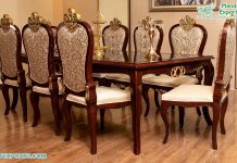 Latest Solid Teak Wood Dining Table Set