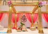 Luxury High Quality Gold Wedding Mandap