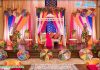 Magnificent Wedding Colorful Mehndi Stage Decor Magnificent Wedding Colorful Mehndi Stage Decor