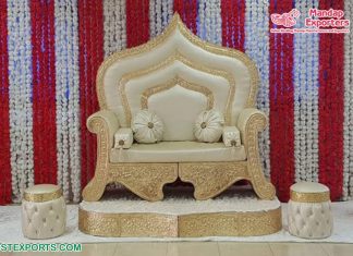 Maharaja Style Couch For Wedding Stage