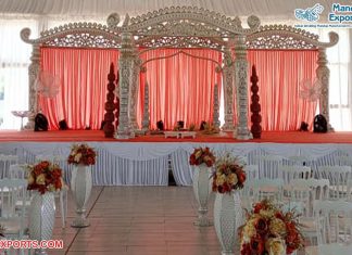 Marathi Wedding Event Dhanush Mandap Decoration