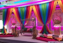 Muslim Wedding Henna Stage Decoration