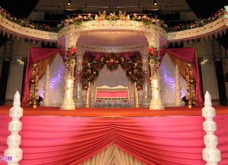 Stylish South Indian Wedding Mandap Decoration