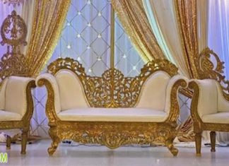 Wedding Reception Party Stage Sofa Set