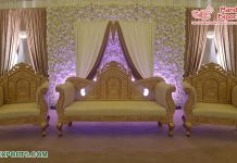 Arabic Wedding Event Bride Groom Furniture