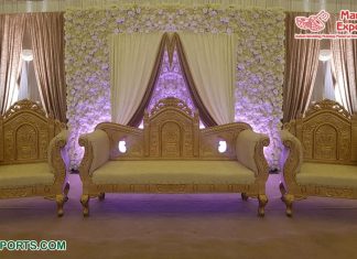 Arabic Wedding Event Bride Groom Furniture
