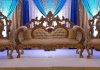 Bollywood Wedding Event Bride Groom Furniture Bollywood Wedding Event Bride Groom Furniture
