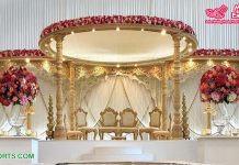 Designer Wooden Handcrafted Queen Wedding Mandap Designer Wooden Handcrafted Queen Wedding Mandap