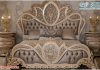 Fabulous French Gold Leaf Bed & Nightstands