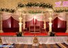 Modern Indian Wedding Event Floral Mandap