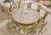 Modern Italian Round Dining Furniture Set