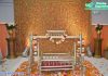 Pakistani Wedding Event Handmade Embroidered Backdrop