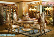 Royal Teak Wood Dining Table & Chairs Set Royal Teak Wood Dining Table & Chairs Set