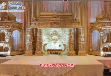 Tamilian Wedding Grand Reception Stage Decor