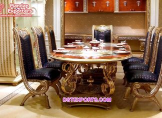 Beautiful French Style Antique Dining Table Set Beautiful French Style Antique Dining Table Set