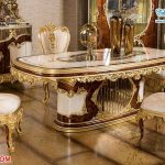 Beautiful Handcrafted Royal Dining Table Set