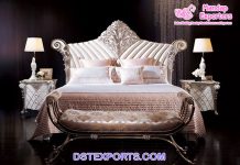 Best Italian Carved Queen King Bed