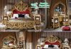 Italian Style Teak Wood King Bedroom Set Italian Style Teak Wood King Bedroom Set