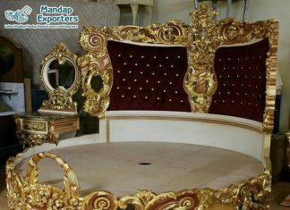 Luxury Design Queen Size Round Bed Luxury Design Queen Size Round Bed