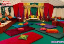 Muslim Wedding Heena Party Stage Decor