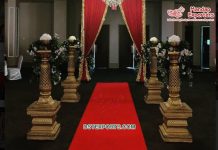 Newly Designed Wedding Walkway Columns