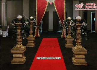 Newly Designed Wedding Walkway Columns