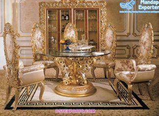 Royal Italian Style Heavy Carved Dining Set Royal Italian Styled Heavy Carved Dining Set