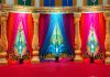 Traditional Srilankan Wedding Event Reception Stage