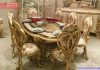 Vintage Style Solid Wood Dining Table Set
