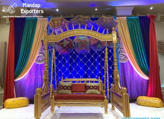 Adorable Mehndi Swing for Stage Decoration Adorable Mehndi Swing for Stage Decoration