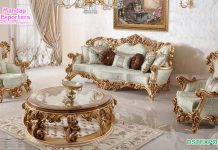 Antique High Gloss Wooden Carved Sofa Set Antique High Gloss Wooden Carved Sofa Set
