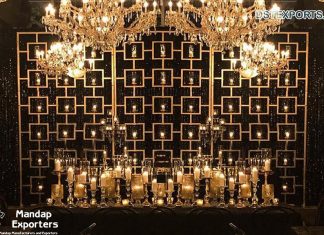 Candle Wall Backdrop for Wedding Night Decor Candle Wall Backdrop for Wedding Night Decor