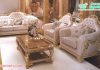 Classic & Vintage Solid Teak Wood Sofa Set Classic & Vintage Solid Teak Wood Sofa Set