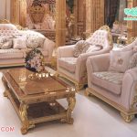 Classic & Vintage Solid Teak Wood Sofa Set