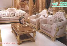 Classic & Vintage Solid Teak Wood Sofa Set Classic & Vintage Solid Teak Wood Sofa Set
