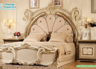 Luxurious High-End Solid Wood King Size Bed Luxurious High-End Solid Wood King Size Bed