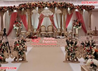 Maharani Wedding Decor Rustic Mandap Dallas