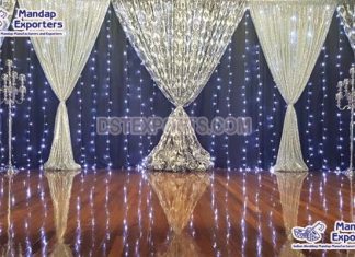 Buy LED Lighted Wedding Backdrop Curtains Buy LED Lighted Wedding Backdrop Curtains