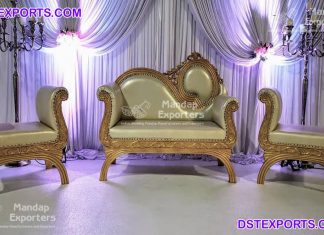Classy Couch & Chairs for Wedding Stage