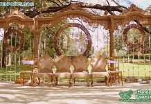 Creative Garden Theme Wedding Open Mandap Creative Garden Theme Wedding Open Mandap