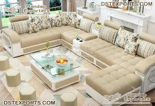 Modern U-Shape Living Room Sofa Modern U-Shape Living Room Sofa