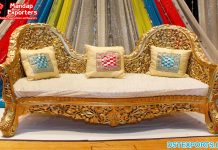Royal Reception decor Wedding Love Seat