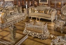 Royal Teak Carved Living Sofa Set Design Royal Teak Carved Living Sofa Set Design