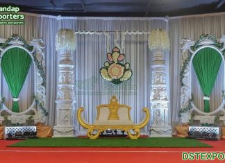 South Indian Style Marriage Stage Decoration South Indian Style Marriage Stage Decoration